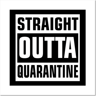 Go All Out Adult Straight Outta Quarantine Posters and Art